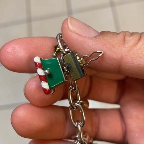 Brighton Yuletide Collection Holiday Christmas Charm Bracelet - Picture 11 of 14